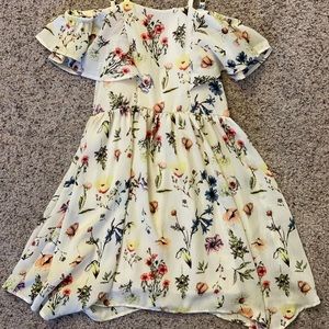 Pale yellow summer dress